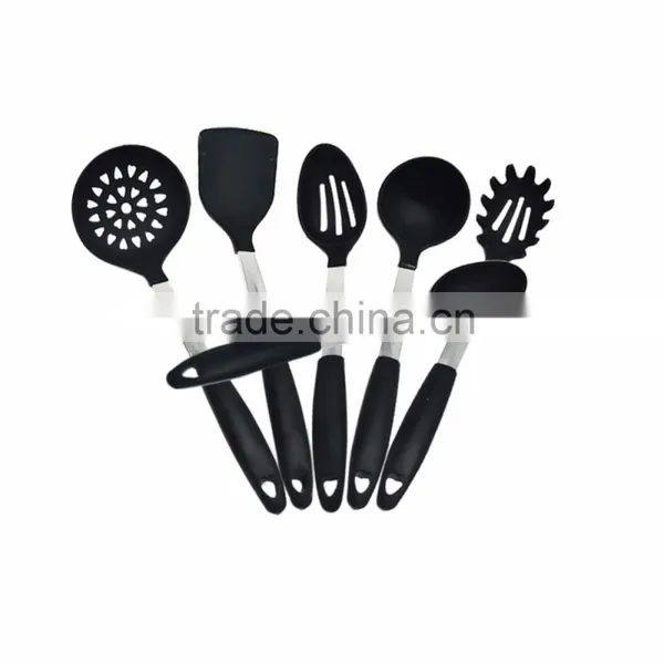 Six Piece for a Set Silicone Kitchen Cooking Utensils photo-6