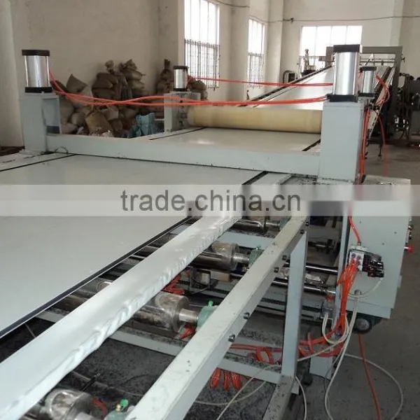 PE Construction Board Extrusion Line/PE Template Machine photo-4