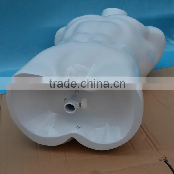 Wholesale Luxury Glossy White Custom Men Mannequin Torso photo-4
