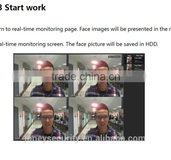 Onvif 8ch/16ch/32ch Face Recognition Nvr photo-2