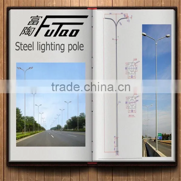 High Quality Galvanized Led Street Factory Price Lamp Pole photo-3