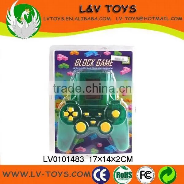 Cheap Handheld Game Console Runssian Block Game Machine for Kids