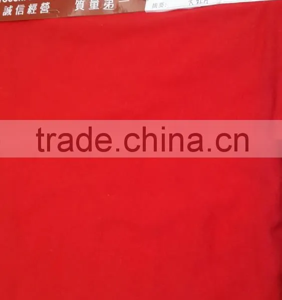 Solid Color, 40D+ 20D 100% Cotton Double Elastic Jersey Fabric