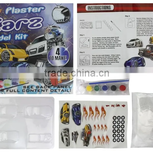 DIY Graffiti toy SUV cars for child educational toy for kids