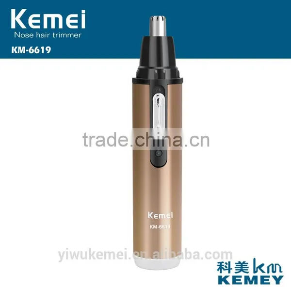 2015 Hot Sale Kemei KM-6619 Professional Nose Tirmmer