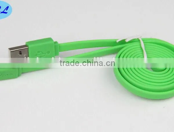 Colorful Flat Usb Cable Male to Micro 5PIN photo-5