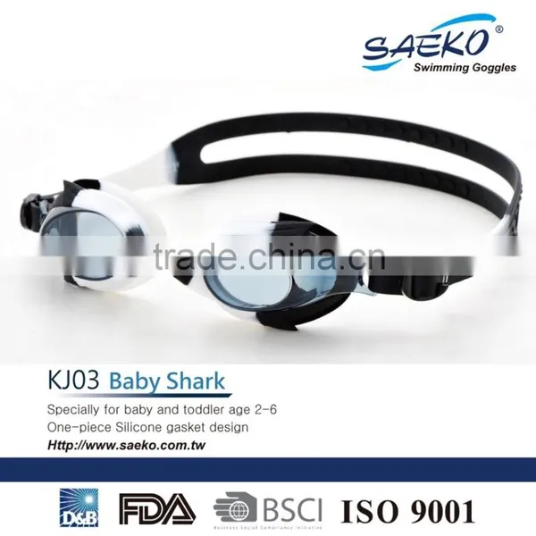 Baby Shark Design Junior/Kid/Children Comfortable Swimming Goggles photo-6