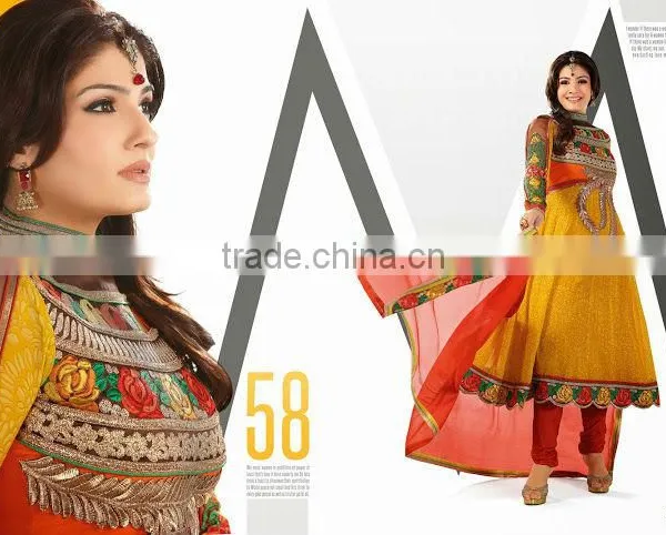 MUSTARD GEORGETTE SALWAR SUIT