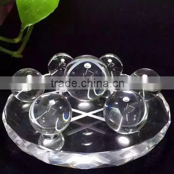 Popular Clear Crystal Seven Star / Natural Crystal Ball photo-2