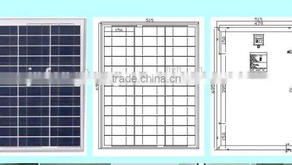 Top Quality and High Conversion Rate Cells 30W Polycrystalline PV Solar Panel photo-3