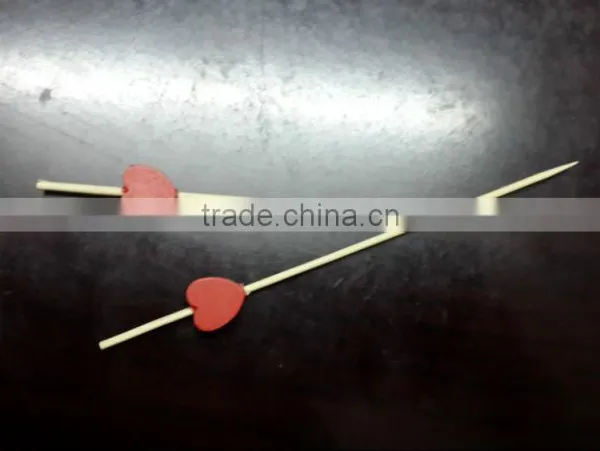 Craft Bamboo Fruit Stick Tooth Pick Disposable Eco-Friendly Fruit Stick photo-3