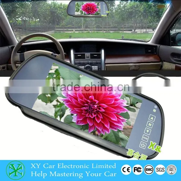 Rearview Mirror Car Parking Sensor System, Car Reversing Camera System (XY-2017AV)