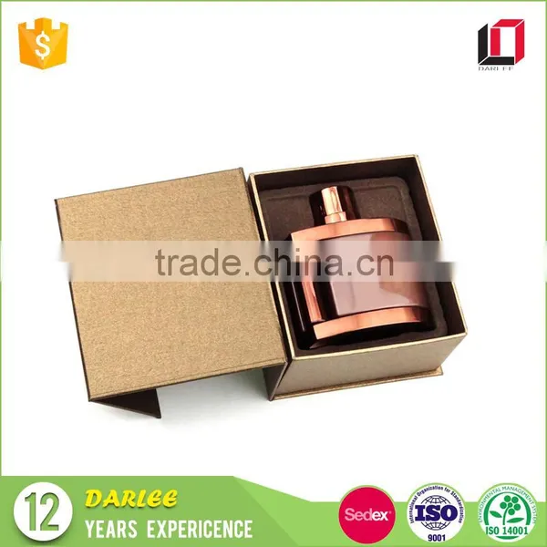 High Quality Black Gold Color Custom Logo Printed Unique Perfume Packaging for Men photo-2