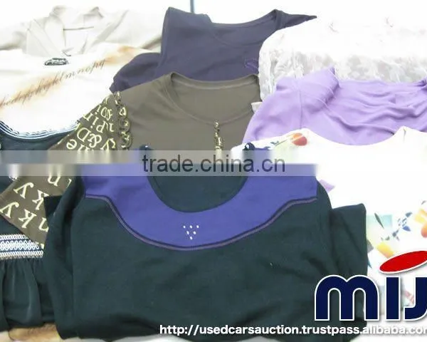 Japan assortments used clothing