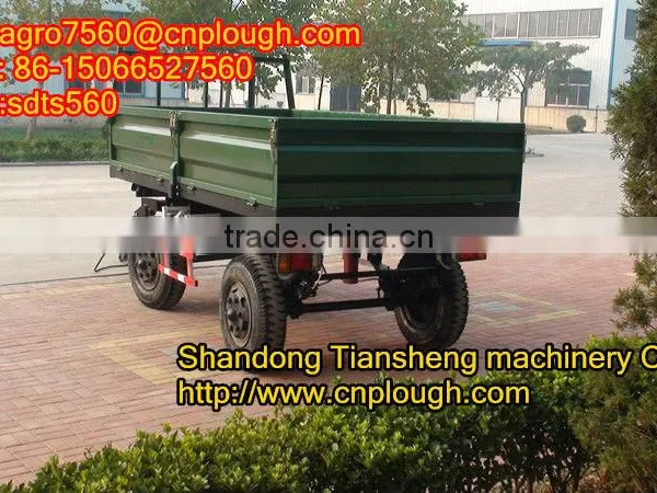 7C Series of Farm Trailer-four Wheels About Trailer Pintle Hooks