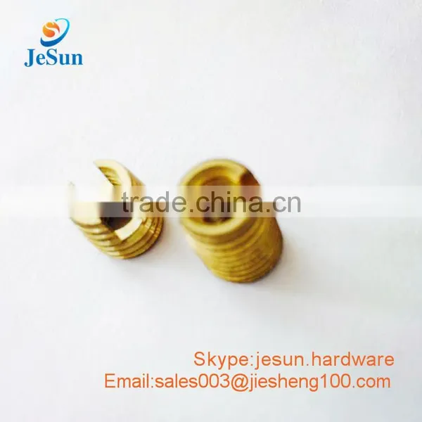 China Supplier Factory Brass Slotted Insert Nut Brass Insert Nuts photo-2