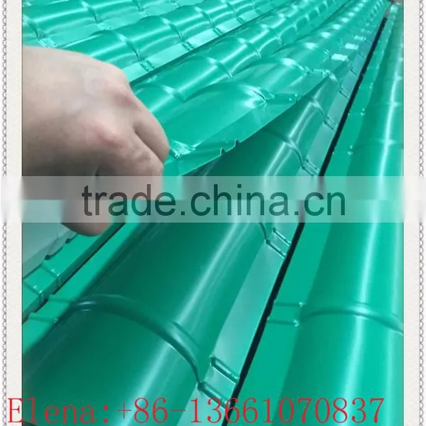 Color Roof Corner / Roof Ridge for Ppgi Steel Sheet Steel Ridges in Low Price photo-4