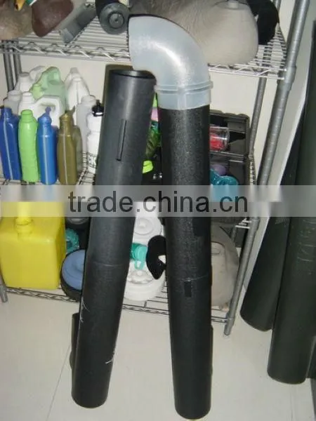 OEM Blow Molding Plastic Pipe Air Pump Extension Tube Pipe Expansion Joint photo-6