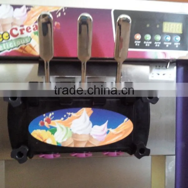 Counter Top Commercial 3-flavor Ice Cream Machine BQL-839T TEL: 0086-13632272289 photo-5