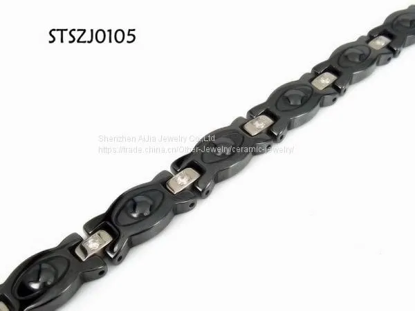 Engraved Logo Titanium Steel Bangles Jewelry Environmental photo-3
