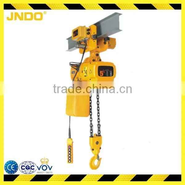 5 Ton JNDO Chain Electric Hoist With FEC100 Carburizing Chain photo-2