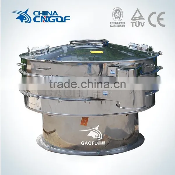 China Supplier Rotary Vibrating Screen for Casava Flour photo-2
