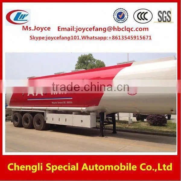 Crude Petroleum Oil Refineries Small Fuel Tank Trailer Aluminium Alloy Tank Semi-trailer photo-2