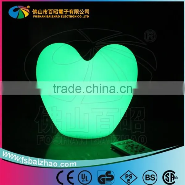 LED Color Changing Hollidays Decoration LED Heart Light photo-2