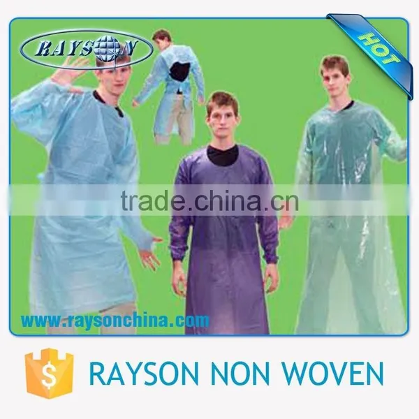 Disposable Hospital Items Waterproof Non Woven Patient Operation Gown photo-4