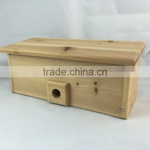 Cheap Unfinished New Sparrow Colony Nest Box FSC Wholesale photo-3