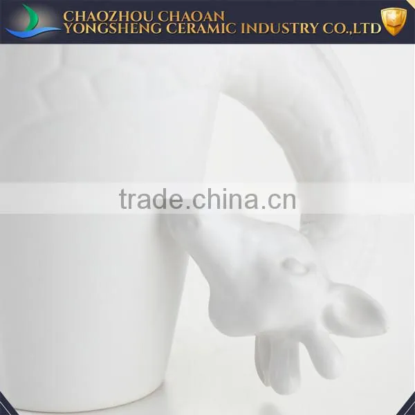 3d Animal Design Ceramic Cup Customized Gift Cup photo-2