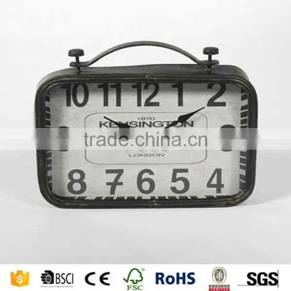 Metal Bird Table Clock photo-2