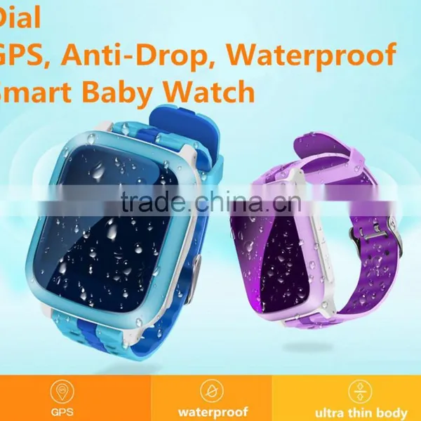 Waterproof Smart GPS Watch For Kids With Russian and English Language photo-3