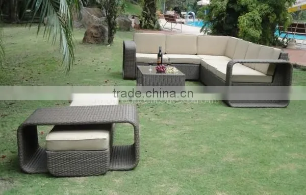 OUTDOOR RATTAN SOFA SET photo-5