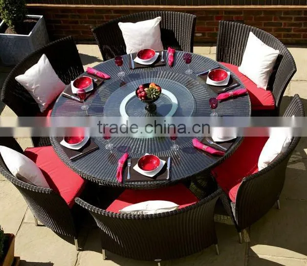 Hot Sale Outdoor Furniture New Style 6 Seater Garden Dining Set photo-2