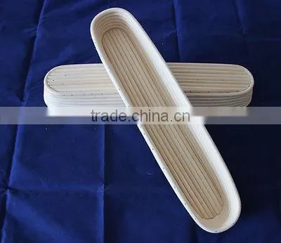 Clear Rattan Banneton, Oblong Rattan Bread Proofing Baskets photo-3
