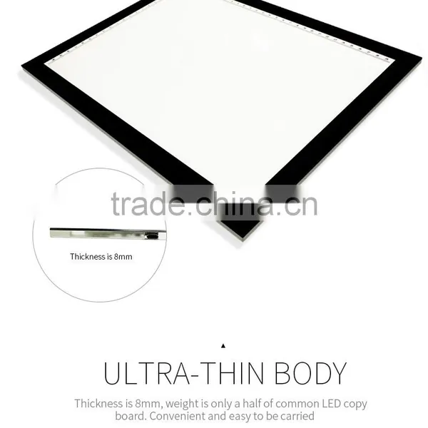 A4 LED Copy Board, No Luminous Attenuation , Thickness is 7mm, Good Quality. photo-4
