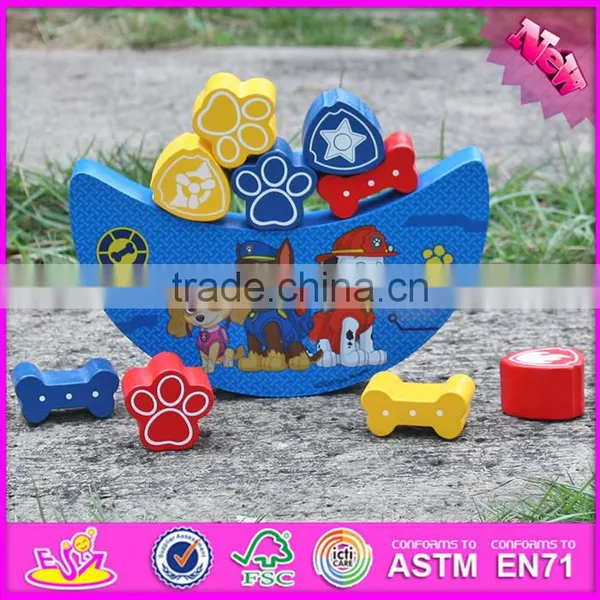 2016 New Design Educational Wooden Balance Toys for Toddlers W11F068 photo-2