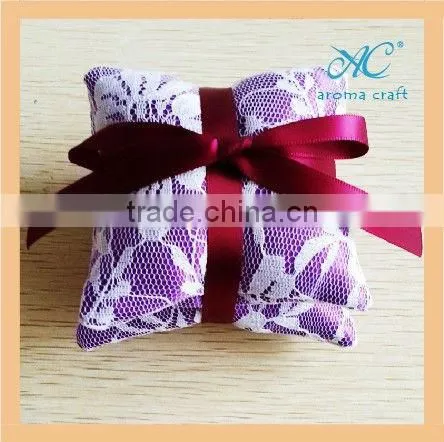 2015 Eco Friendly Home Air Freshener Linen Sachet Bag Square Aroma Pillow Fragrance Sachet photo-4