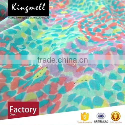 Custom 2017 Newest Contrast Color Style of Digital Print Silk Scarf photo-4
