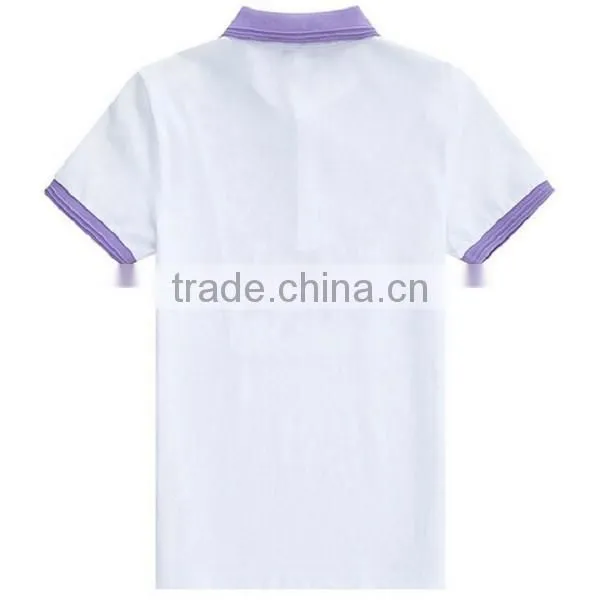 Purple Printing for Summer Polo Shirts in China,new Design Polo t Shirt,mass Bulk Polo Shirts photo-2