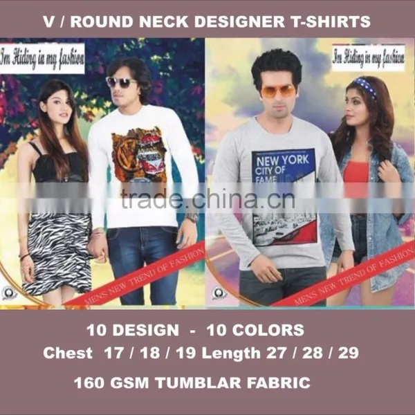 Long Sleeves Cotton T-Shirts New Designs