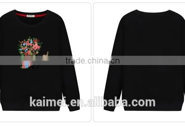 Latest Design High Quality Hot-selling CVC Fabric Sweatshirt photo-3