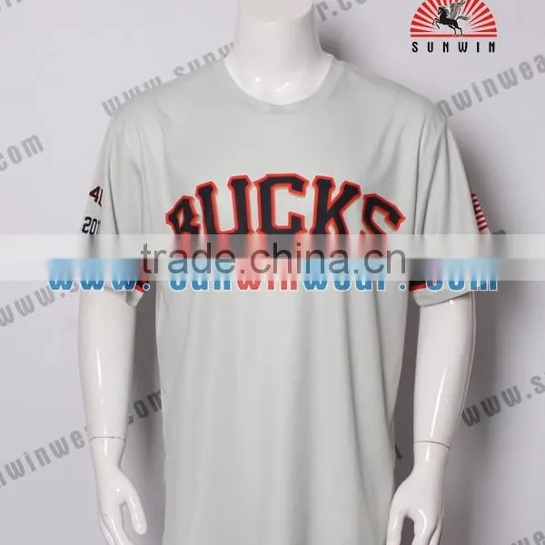 Cutom Dry Fit Sublimated Polyester Cheap T-shirts 2017 photo-3