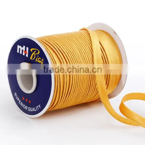 3/8" Polyester Satin Bias Cord Tape photo-3