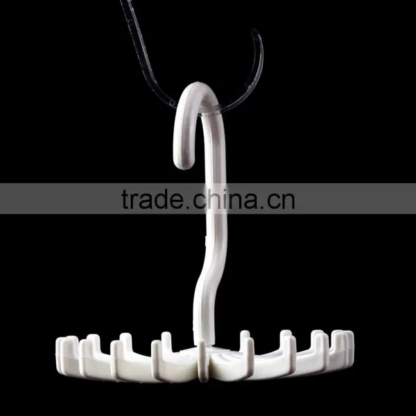 1 Pcs Rotating Tie Rack Adjustable Tie Hanger Holds 20 Neck Ties Organizer Men Worldwide FreeShipping Newest Hot Search photo-5