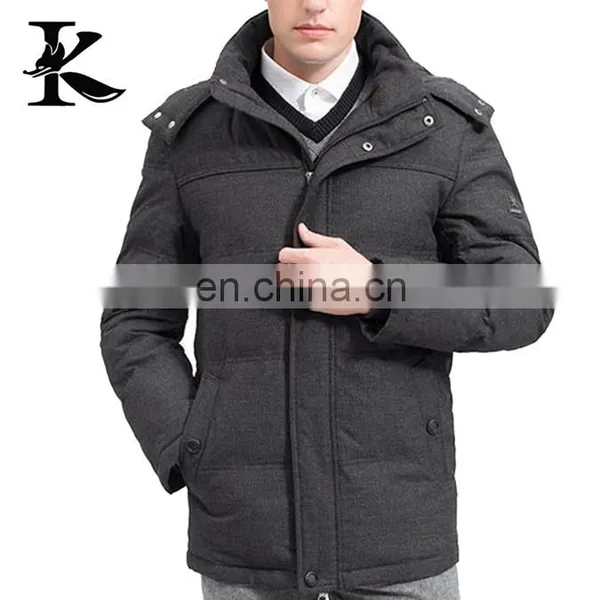 Waterproof Men Puffer Jacket Duck Down Jacket photo-4