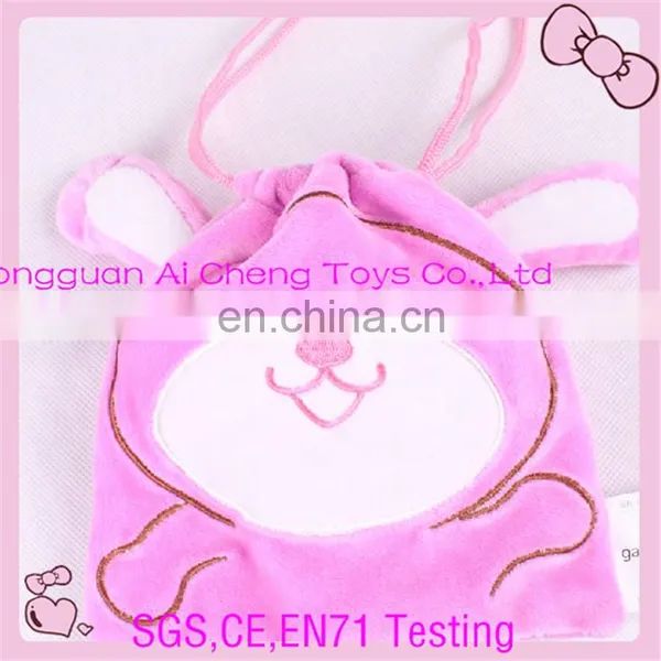 plush Draw string bag