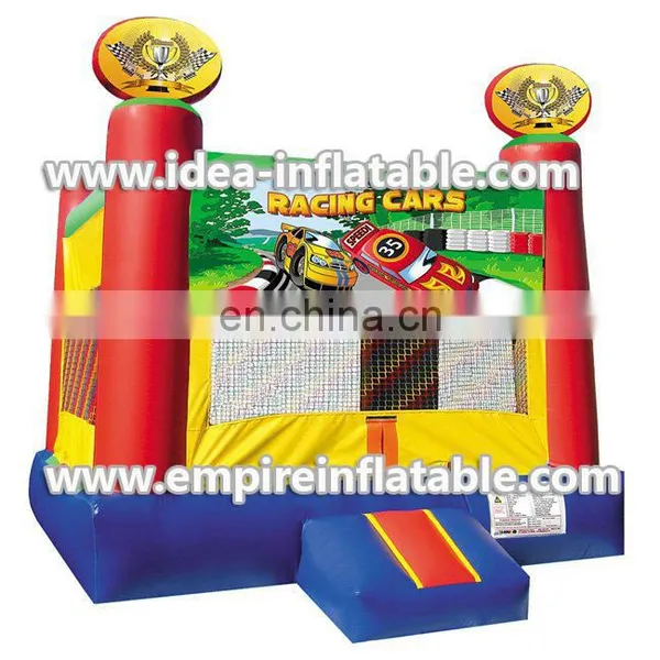 inflatable car theme printing jumping house ID-MD1011