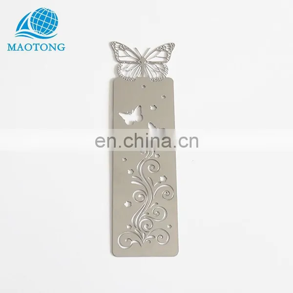 Promotion China Manufacturer Cheap Custom Metal Gifts Stainless Steel Bookmarks for Books photo-3